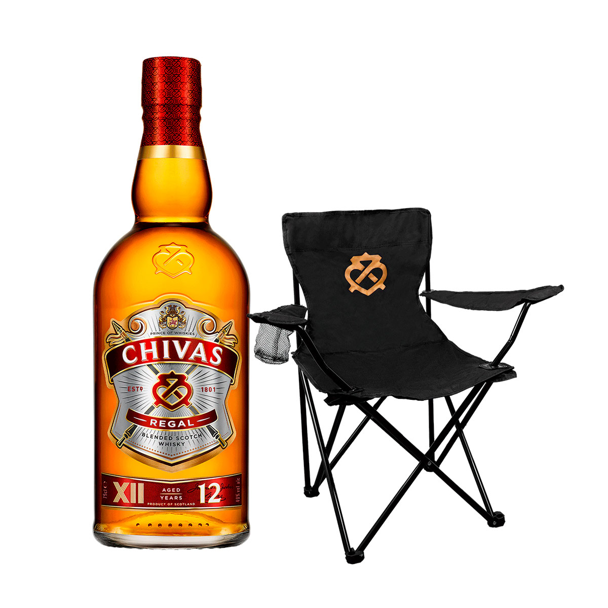 Whisky Chivas Regal 12 Años 750 ml Silla Sampieri Tu tienda