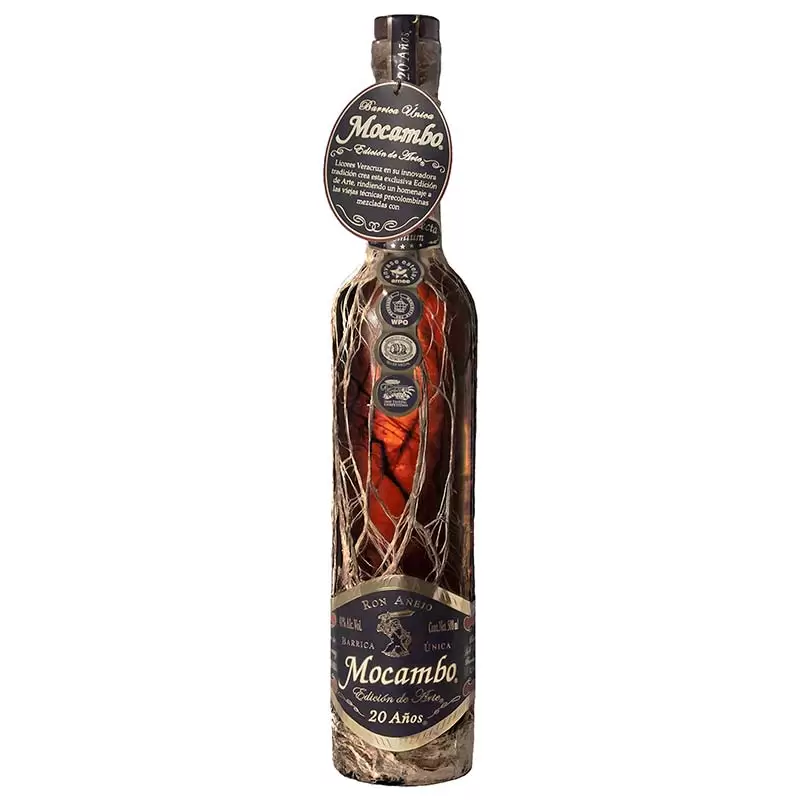 RON MOCAMBO AÑEJO 20 AÑOS ARTE 500 ml.