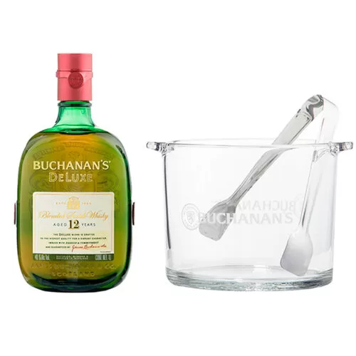 Whisky Buchanans 12 Años 750 ml. + Hielera