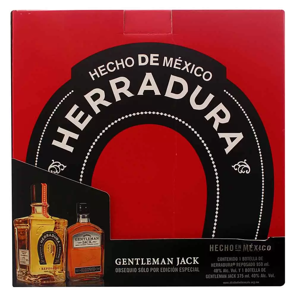 Tequila Herradura Reposado 950 Ml. + Gentleman Jack 375 Ml. – Sampieri ...