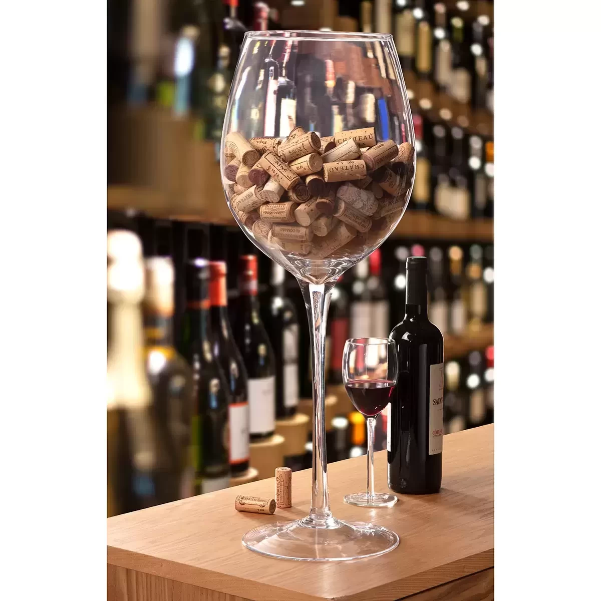 Copa de Vino Grande Decorativa 23cm x 60cm – Sampieri 🍷🥃 Tu tienda  especializada